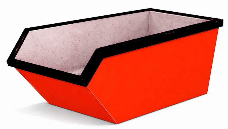 10m³ container (open)